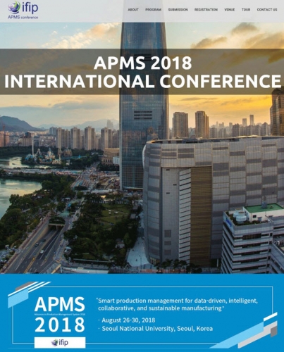 SNU Hosts APMS 2018 International Conference