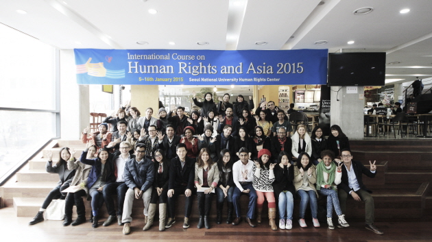 Diverse participants gathered to discuss the human rights situation in the region of Asia and the world.