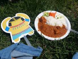 Chicken Masala curry at the 2015 Spring Festival